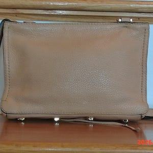 Rebecca Minkoff Regan Axelremsväska i Brun Läder, GOTT SKICK! bild 2