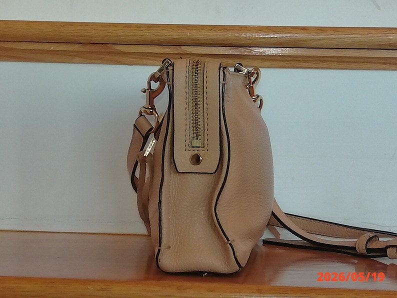 Rebecca Minkoff Regan Axelremsväska i Brun Läder, GOTT SKICK! bild 4