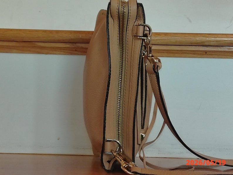 Rebecca Minkoff Regan Axelremsväska i Brun Läder, GOTT SKICK! bild 3