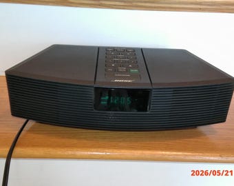 BOSE Wave Radio Model AWR1-1W AM/FM Alarm Clock - Tested, Working No Remote