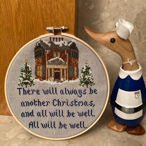 PDF Cross Stitch Pattern: Christmas at Nonnatus Call the Midwife