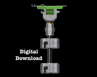 ROTATING Track Saw Guide Rail Hinge for Festool/DeWalt/Milwaukee/Etc. (STLs)