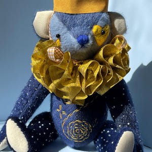 Maßgefertigter gestickter Van Gogh Erbbär