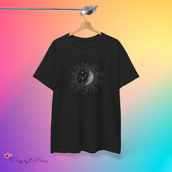 Design Print on Tee Colorful Tshirt, Energetic Positive Minimalist Trendy Art Tshirt for Summer Holiday Beach Vacation Unisex Man Woman Gift