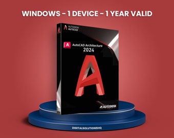 Autodesk AutoCAD Architecture 2024 - Windows - 1 Device, 1 Year