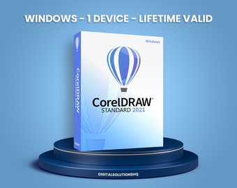 CorelDRAW Standard 2021 -  Windows Lifetime Activation Key