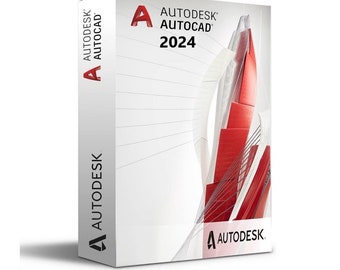 Autodesk AutoCAD 2024 - Windows - 1 appareil, 1 an - Clé Autodesk