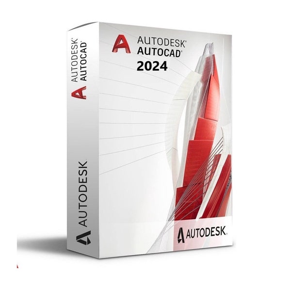 Autodesk AutoCAD 2024 - Windows - 1 Device  1 Year -  Autodesk Key