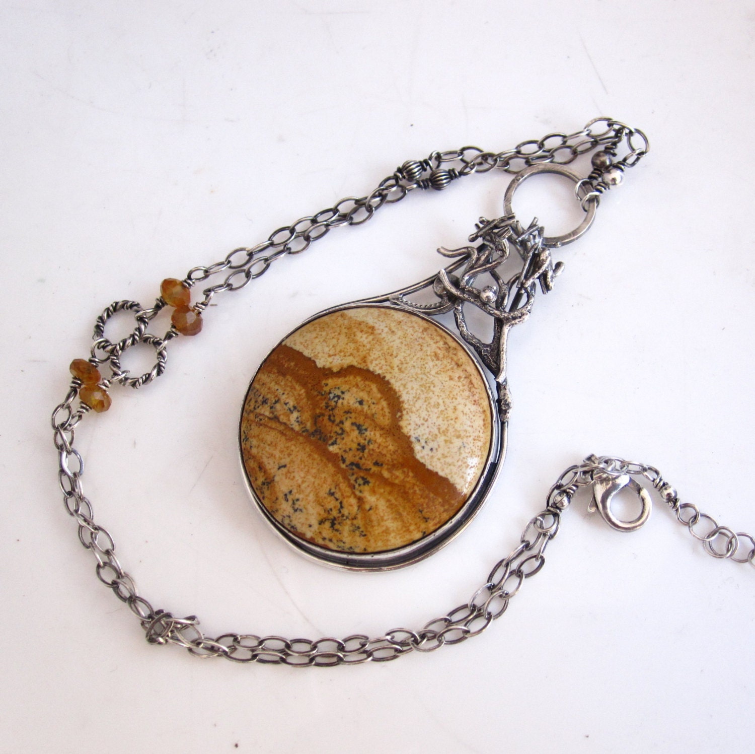 Joshua Tree Necklace Sterling Silver Tree African Queen Etsy