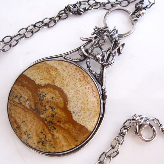 Joshua Tree Necklace Sterling Silver Tree African Queen Etsy