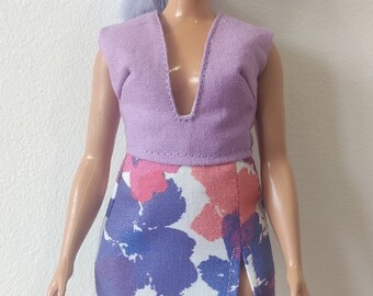 Vestido Jules para Barbie curvy