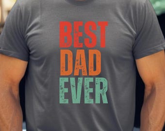 Comfort Colors Vintage Dad Gift Father's Day Shirt Retro Graphic Dad Joke T-Shirt Best Dad Ever Comfort Colors Shirt gift from kids