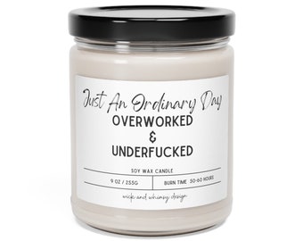 Overwerkte sojakaars: grappig cadeau