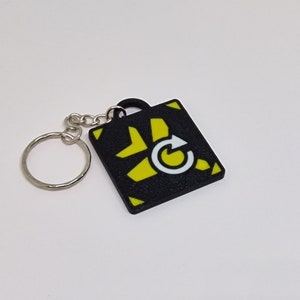 Helldivers 2 Stratagem Mission Icons Keychain