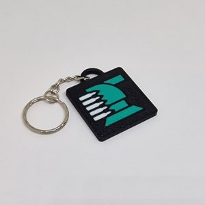 Helldivers 2 Stratagem Defensive Icons Keychain