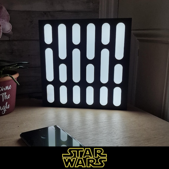 Star Wars-inspired Wall Panel Lightbox/lamp With Interchangeable