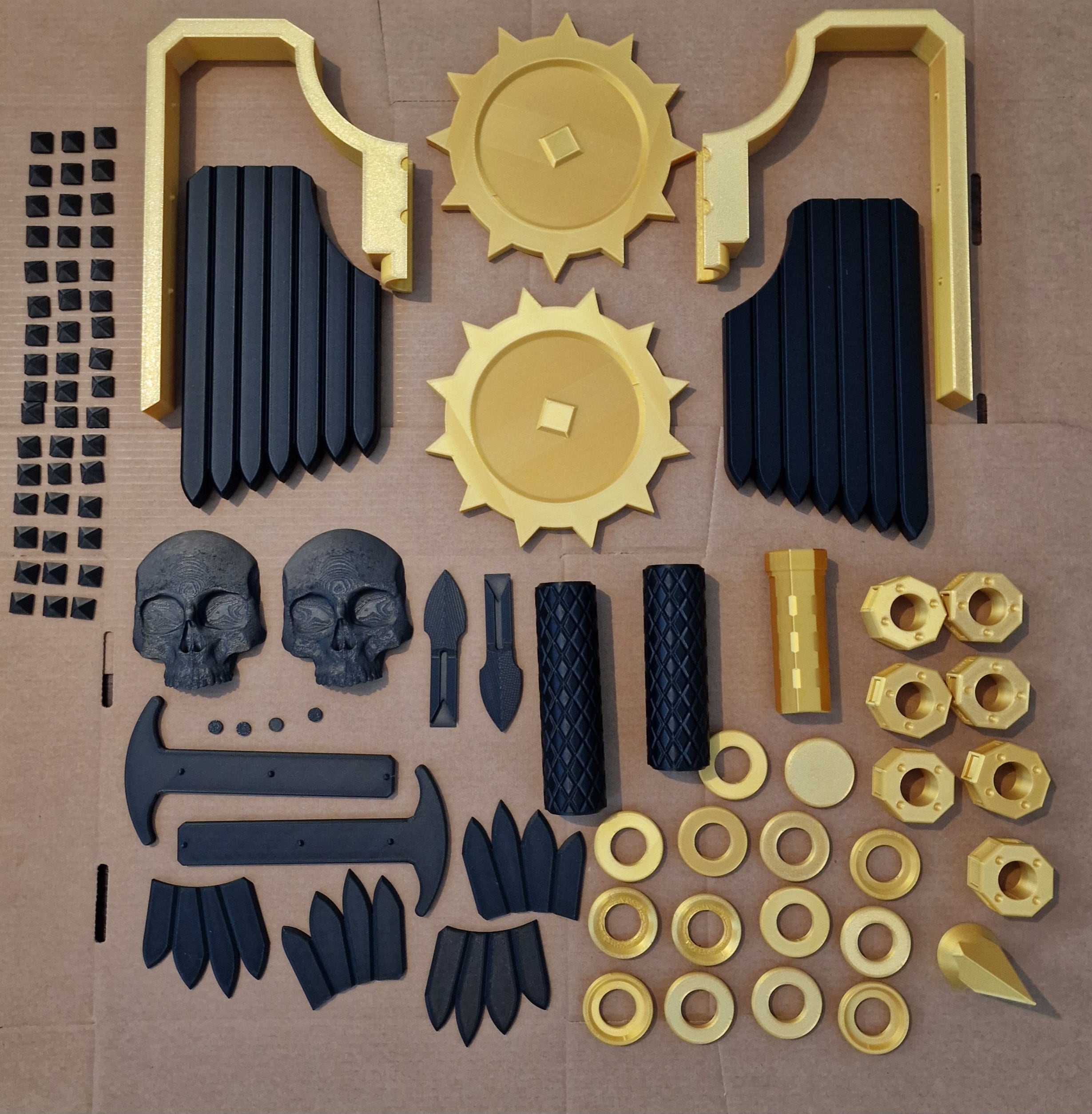 Warhammer 40k Crozius Arcanum 3D Printed Kit Axe/mace - Cosplay