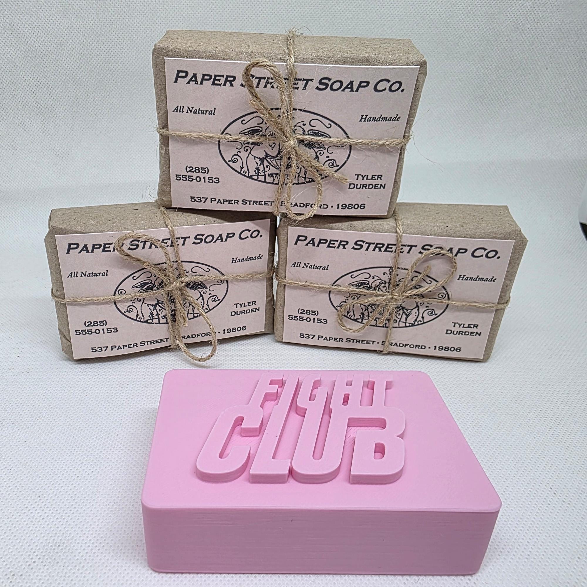 Fight Club Soap Prop: 3D Printed Tyler Durden Replica - Etsy