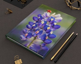 Hardcover dagboek mat, Bluebonnet