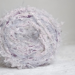 Luxury Faux Mink Fluffy Yarn – 50g / 78m – Gradient Dot Yarn for Knitting, Crochet & DIY Crafts