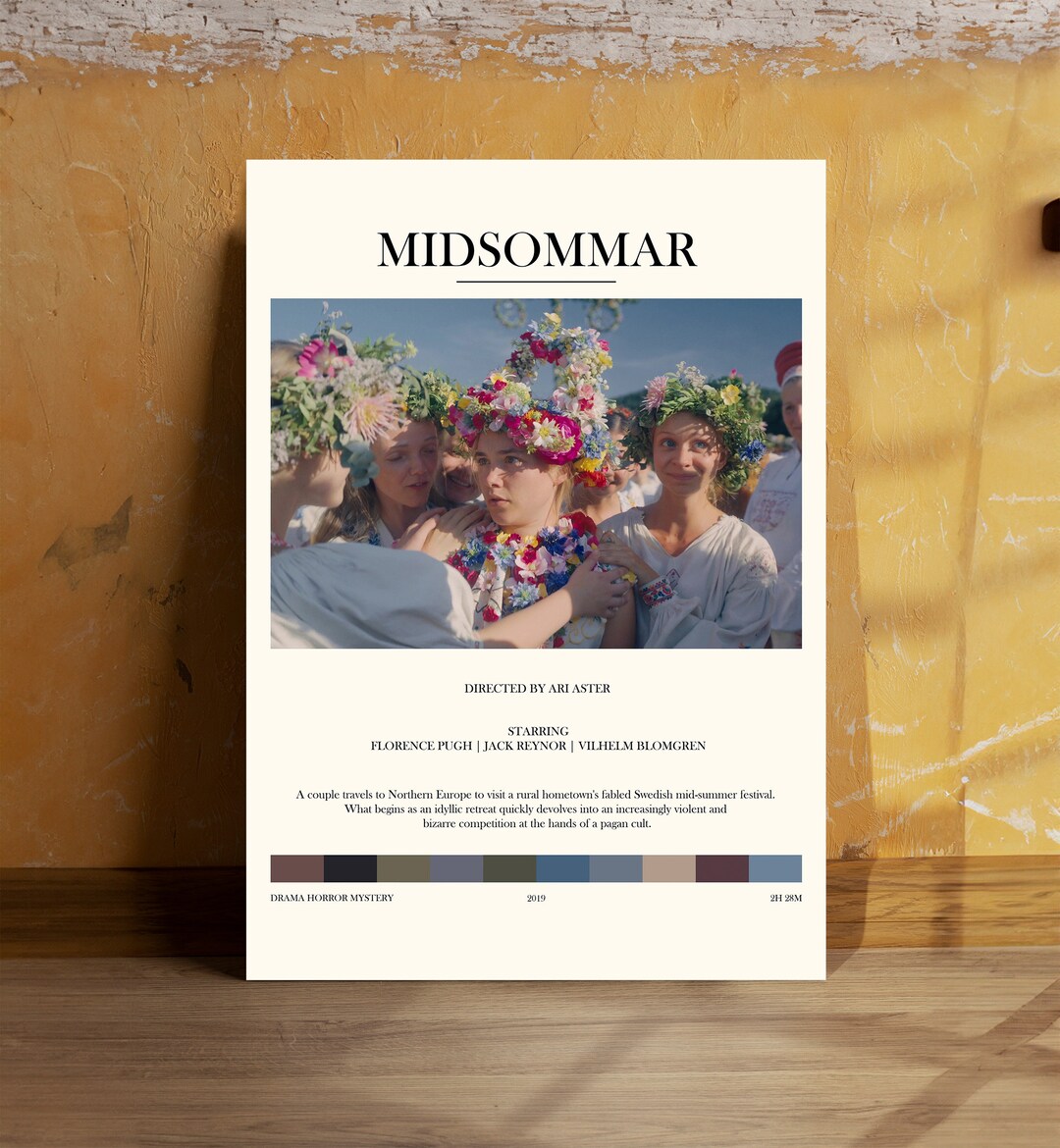 Midsommar V4 Premium Poster Etsy