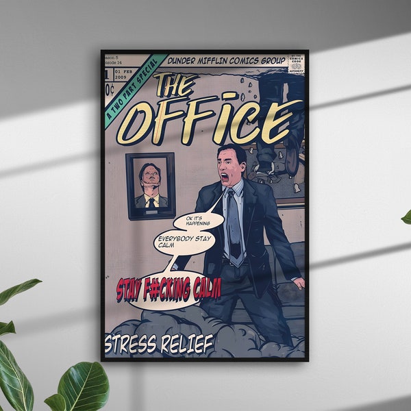 The Office Poster | TV Show Poster | Room Decor | Wall Decor | TV Decor | Poster Gift