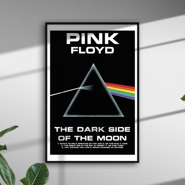 Pink Floyd Poster | Album Poster | Room Decor | Wall Decor | Music Decor | Poster Gift