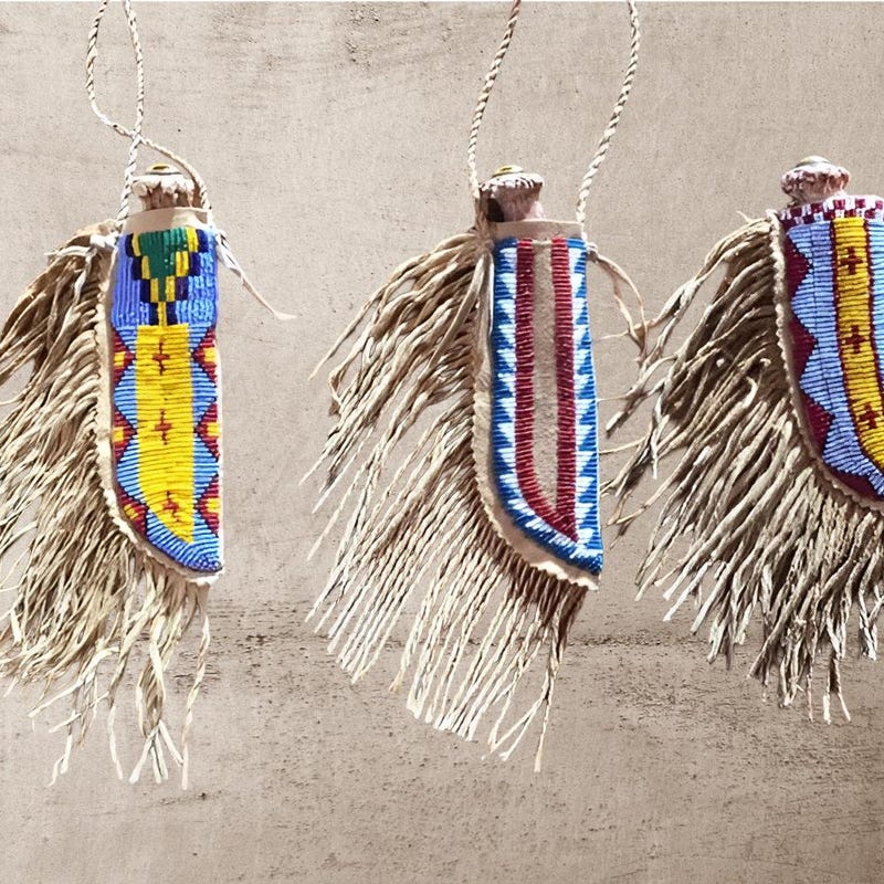 Native American Inspired Indian Dagger In Sheath Costume Accessories Unisex