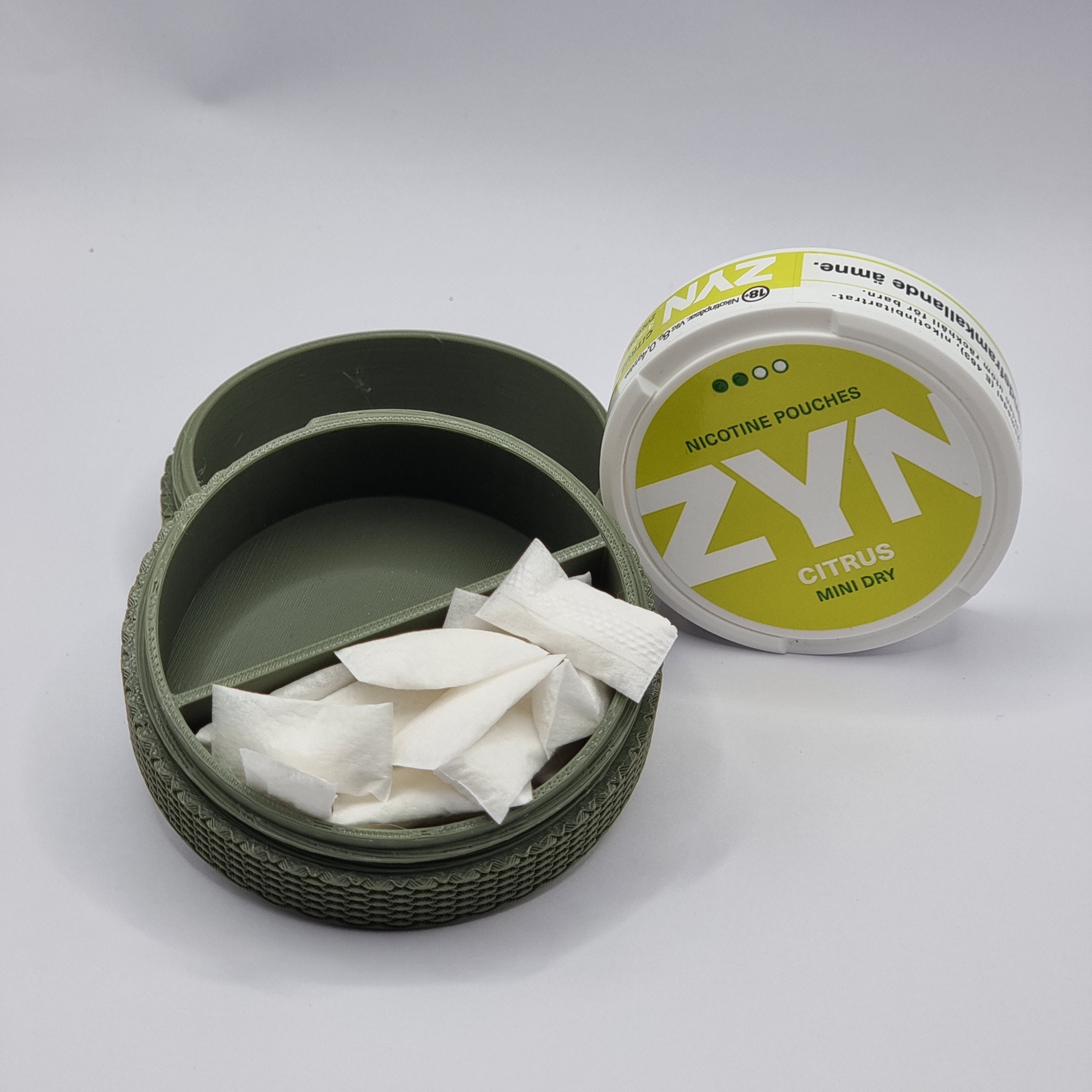 Pouch Keeper Tidy Stash Divider Container Keep Your Empty Nicotine and