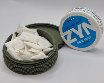 Pouch Keeper - Zyn Pouch Container - Nicotinehouder - Schroefcontainer voor nicotine