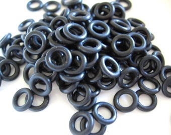 100 Black Rubber O-Rings