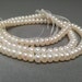4.5-5mm Freshwater White Button Pearls