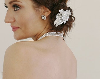Modern Wedding Bridal Hair Comb Headpiece Big Sur Wedding Diamante Hair Comb Cocktail Hair Accessories