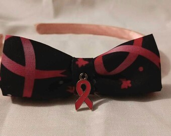 Breast Cancer Awareness Headband/Bow