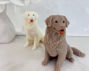 Golden Retriever Handmade Candle| Customized Color and Scent| Personalized Style| Pet Lover Gift Favor| Holiday Birthday Present| Home Decor