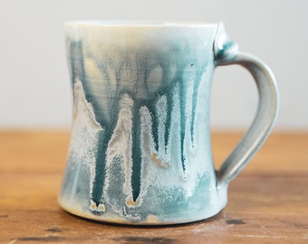 Coffee Mug, Ice Blue glaze
