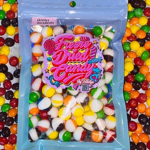 freeze dried candy skittles