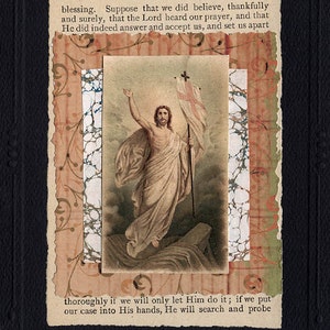 Sympathy Card Collage Lives Kept for Jesus