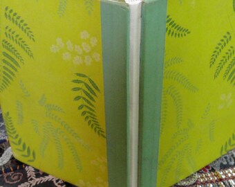 Writing Journal Travel Journal Unlined Paper Vintage Book Ferns