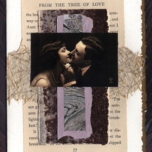 Tree of Love Collage Card Engagement Wedding Anniversary
