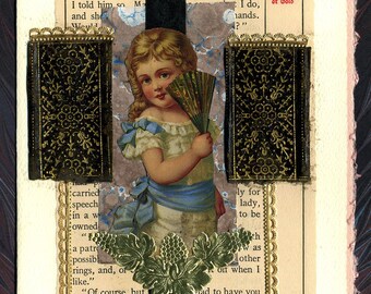 White Gloves Collage Greeting Card