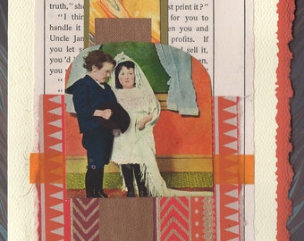 Wedding Collage Card Aniversario de amor