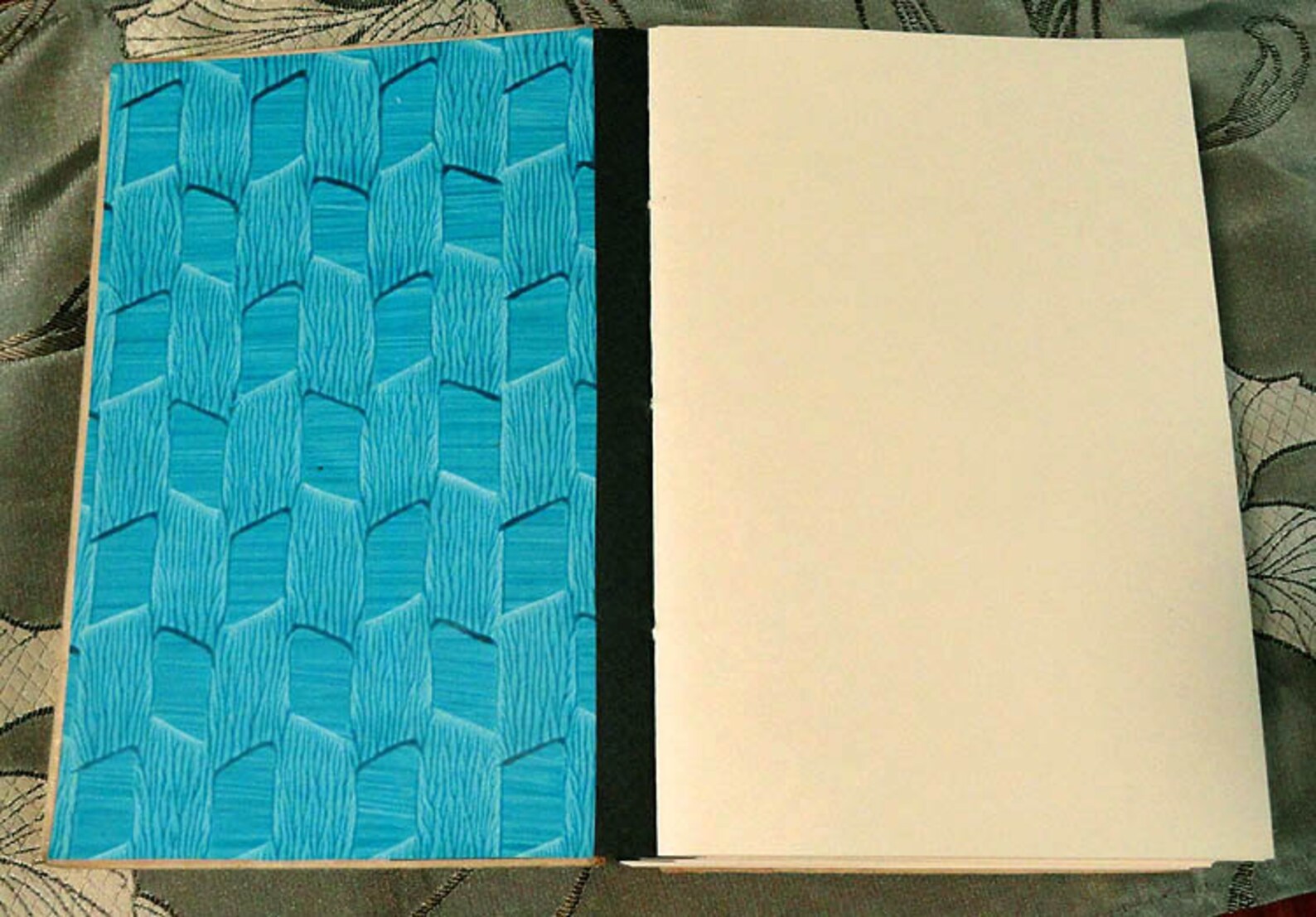 Handbound Concertina Journal or Album From Vintage Book FARM Etsy