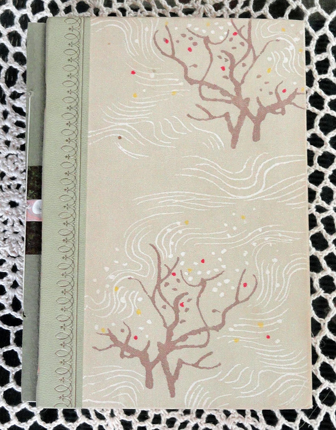 Handbound Concertina Journal or Album From Vintage Book Etsy