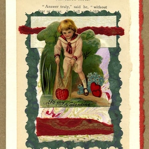 Answer Truly Frivolous Cupid Collage Card image 1