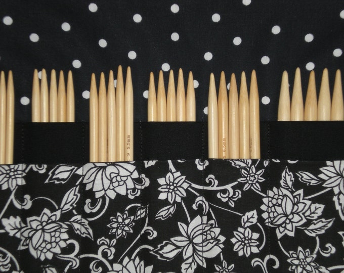 Double Pointed Knitting Needle Case Organizer 28 Pockets Etsy