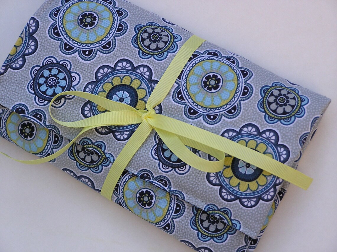 Finished circular knitting needle case