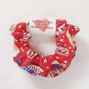 2er-Set Haargummi Armband Scrunchie Haarschmuck Kawaii Scrunchies Geschenk für Sie Geschenk für Ihn Unisex Bild 3
