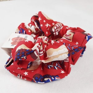 2er-Set Haargummi Armband Scrunchie Haarschmuck Kawaii Scrunchies Geschenk für Sie Geschenk für Ihn Unisex Bild 4