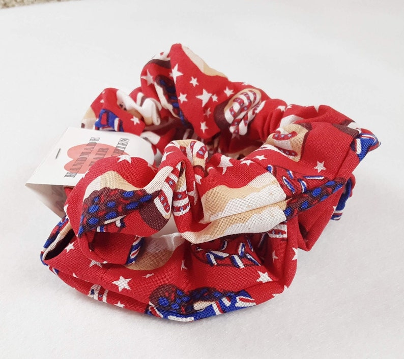 2er-Set Haargummi Armband Scrunchie Haarschmuck Kawaii Scrunchies Geschenk für Sie Geschenk für Ihn Unisex Bild 4